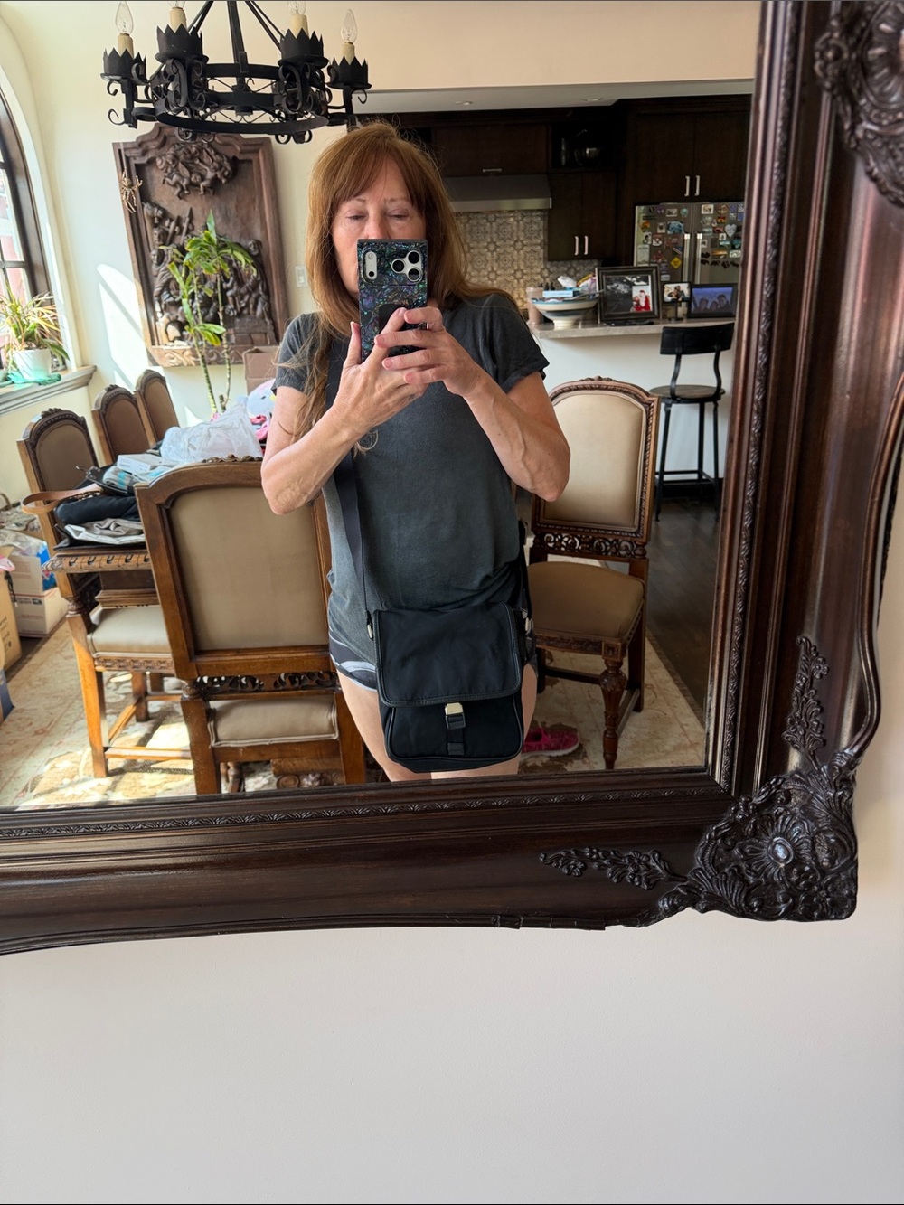 Adorable Prada Nylon And Leather Satchel type bag